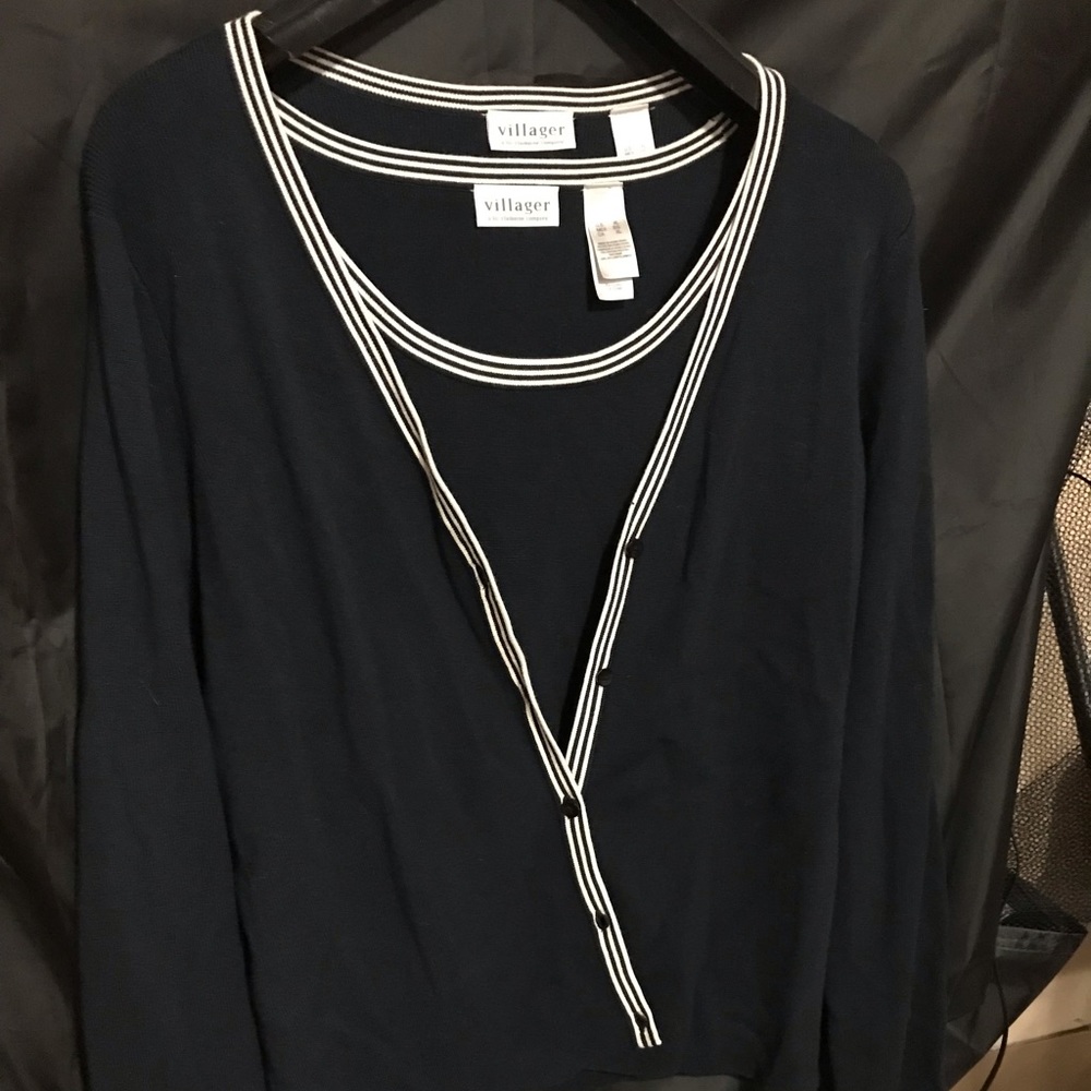 Women’s Villager by Liz Claiborne Sweater Set